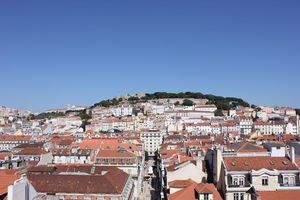 Mirador de Santa Justa, Lisboa, Portugal